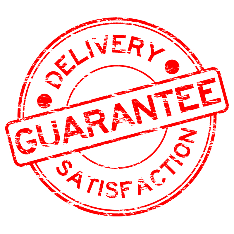 catering delivery guarantee